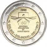 2 EURO -60. Jahrestag der Annahme der Allgemeinen Erklärung der Menschenrechte 2008