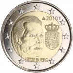 2 EURO - Das Wappen des Großherzogs 2010